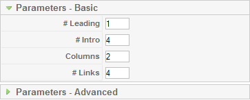 Front page basic parameters.png