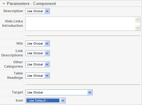 Web link parameters component1.png