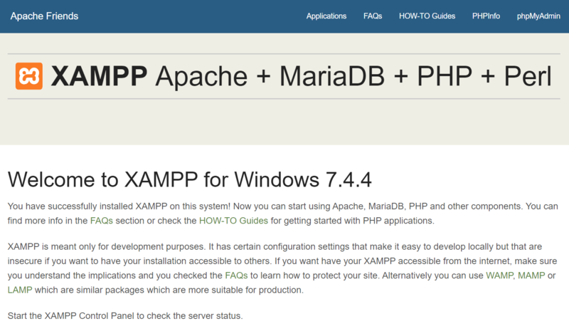 Phpinfo on xampp.png